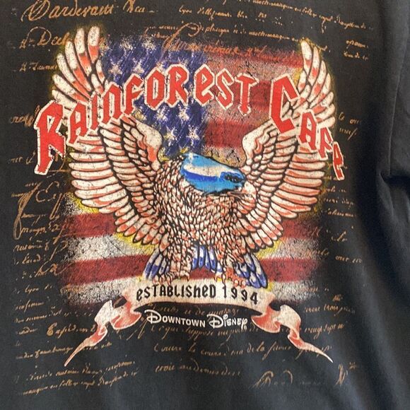 Rainforest Cafe- Downtown Disney- souvenir shirt- Size Small - Picture 2 of 4